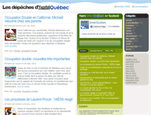 Tablet Screenshot of depeches.ameriquebec.net